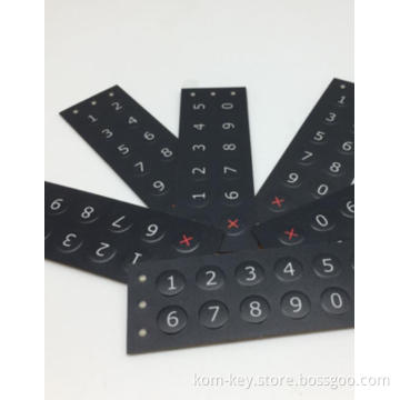 Round Embossing for Label Overlay